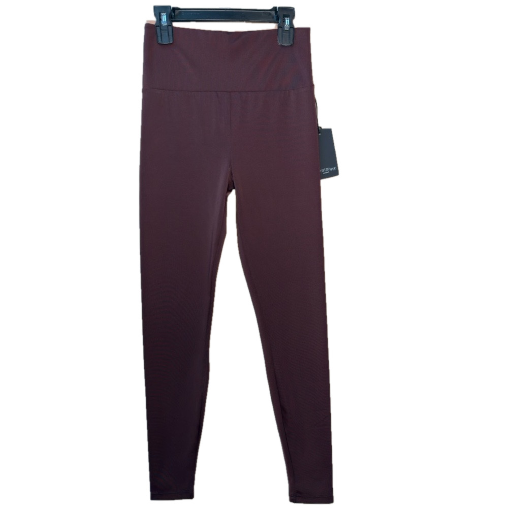 LANSTON SPORT Women’s extra small High Waist ankle cropped leggings in Aubergine